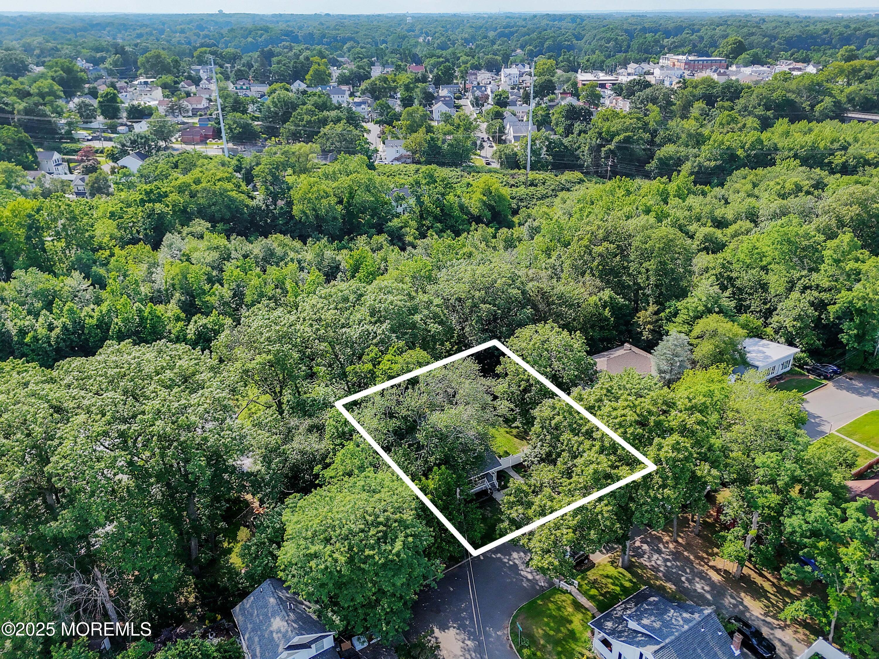 29 Lake Boulevard Matawan, NJ 07747 - Photo 37 of 39 an aerial view of house with yard