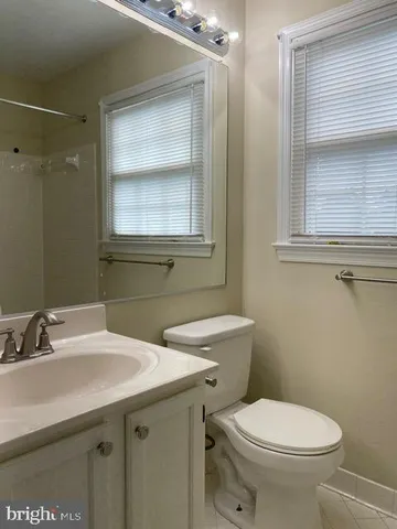 a close up of a bathtub