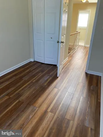 a view of wooden floor in a room