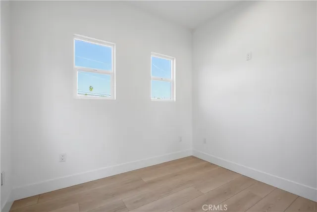 wooden floor in an empty room
