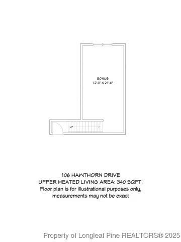 a picture of a bench in a white building