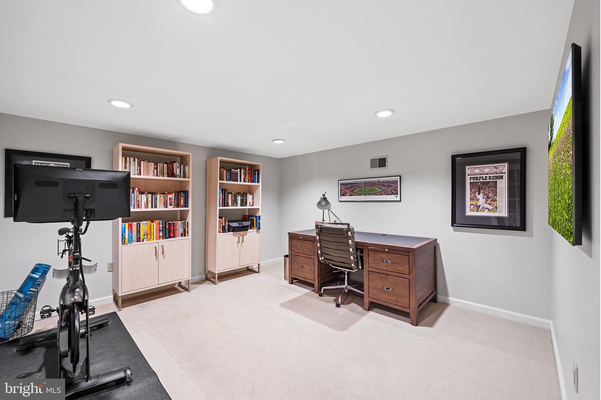 301 Orchard Way Wayne, PA 19087 - Photo 31 of 48 Finished Lower Level, Private Office