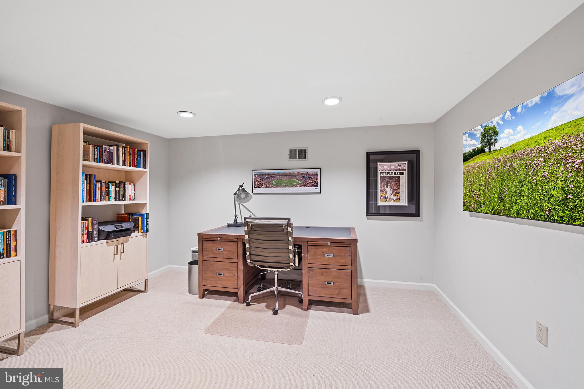 301 Orchard Way Wayne, PA 19087 - Photo 32 of 48 Finished Lower Level, Private Office