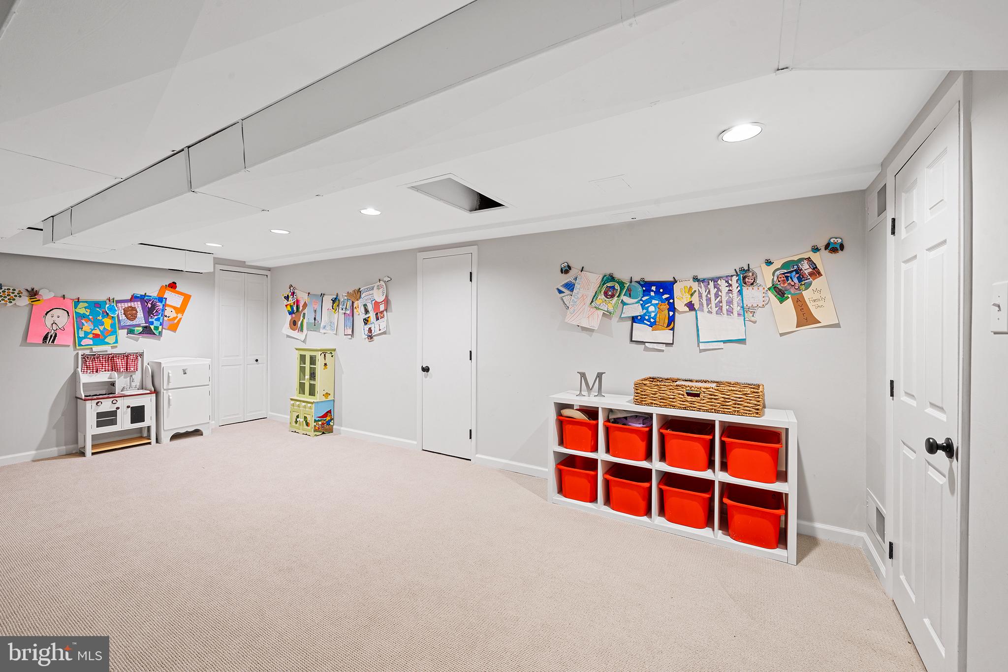 301 Orchard Way Wayne, PA 19087 - Photo 33 of 48 Finished Lower Level Playroom