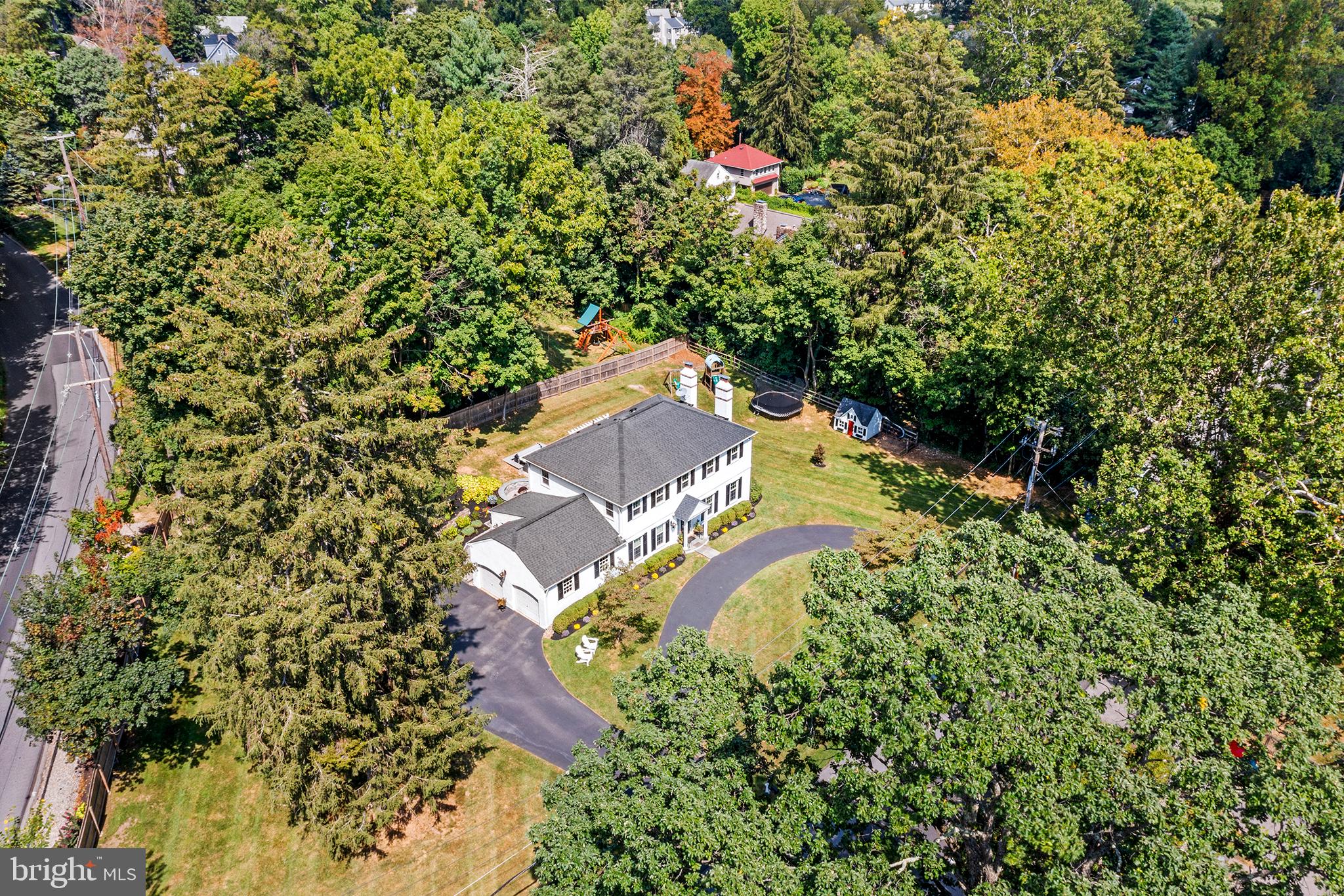 301 Orchard Way Wayne, PA 19087 - Photo 45 of 48 Aerial View