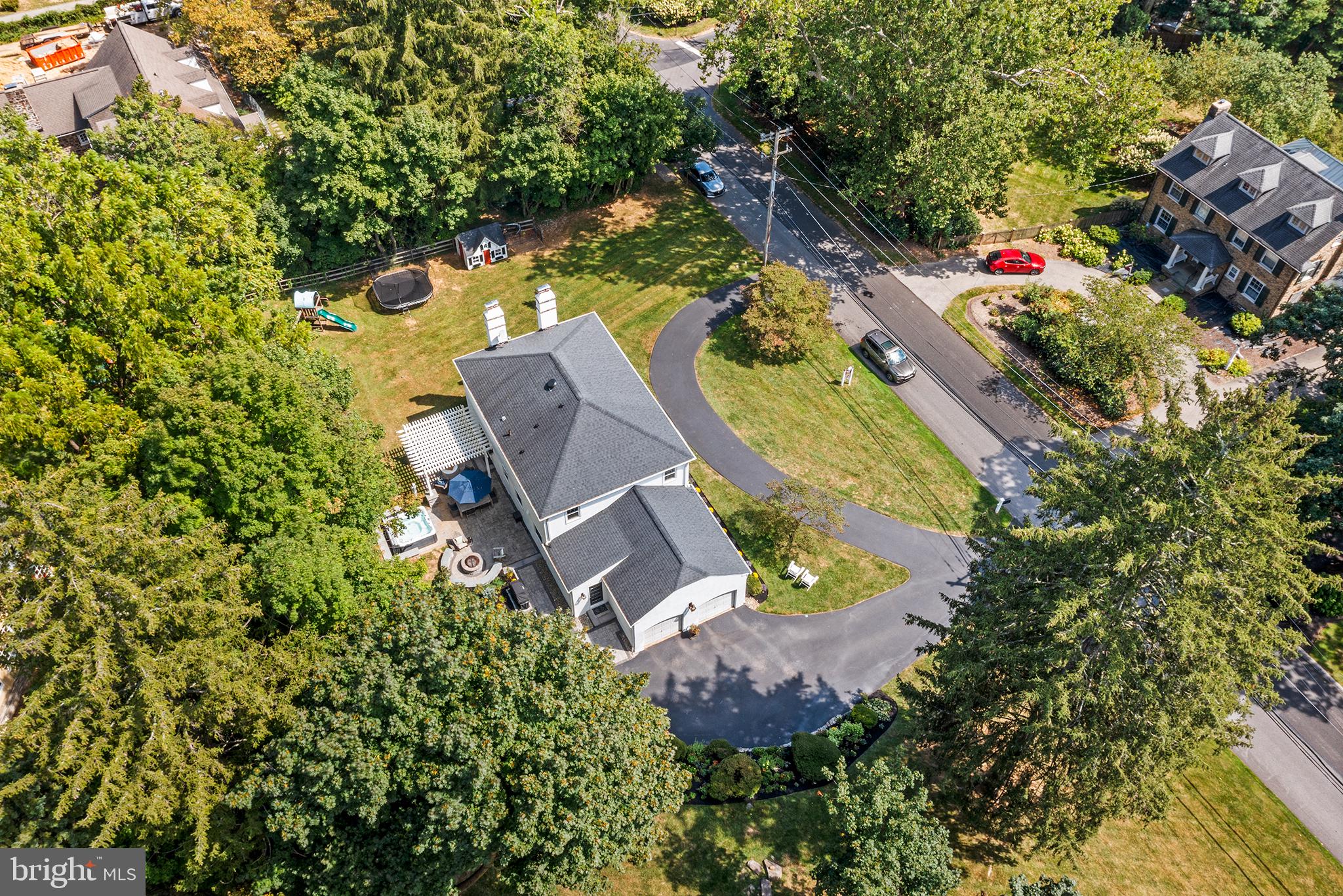 301 Orchard Way Wayne, PA 19087 - Photo 46 of 48 Aerial View