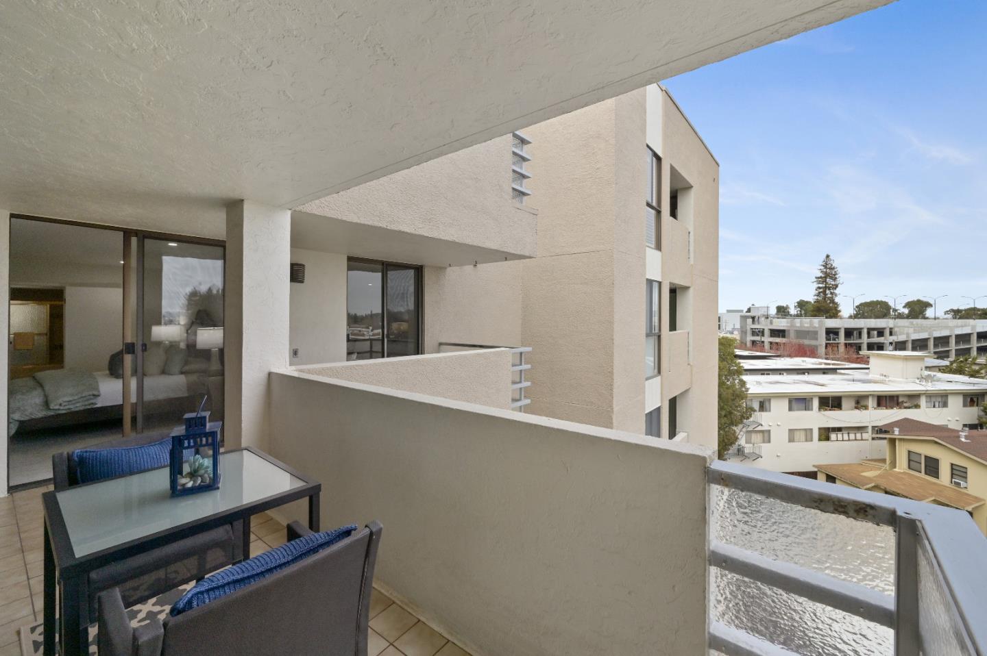 110 Park Road, Unit 502 Burlingame, CA 94010 - Photo 16 of 43 a view of a kitchen with furniture and a window