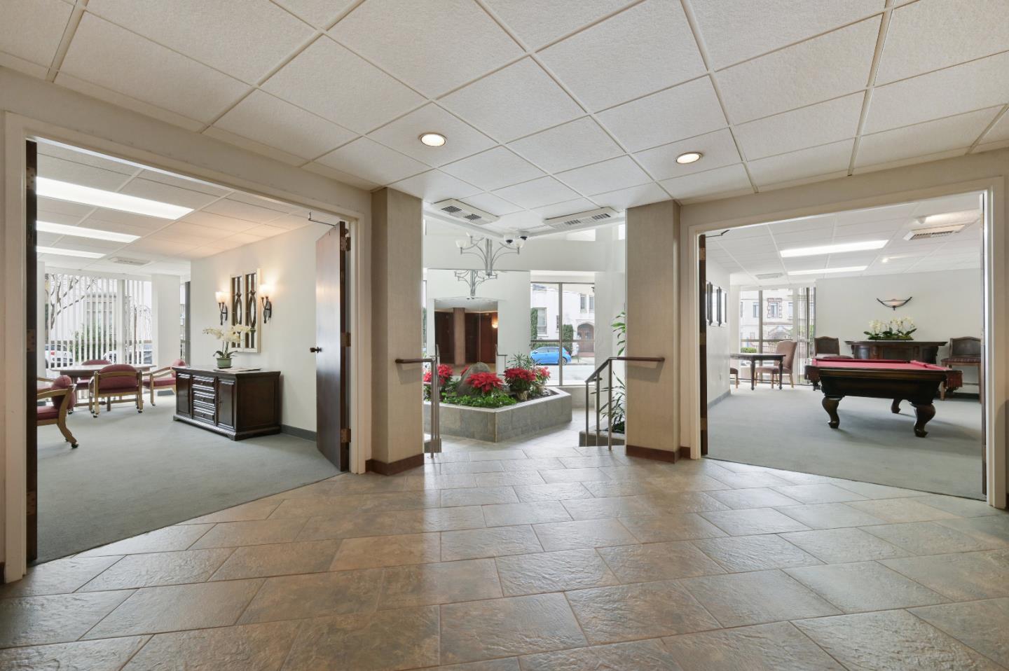 110 Park Road, Unit 502 Burlingame, CA 94010 - Photo 35 of 43 a view of a livingroom with furniture and a living room