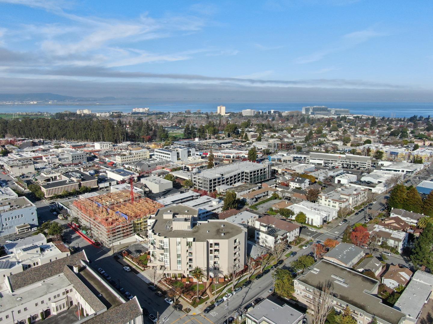 110 Park Road, Unit 502 Burlingame, CA 94010 - Photo 42 of 43 an aerial view of multiple house