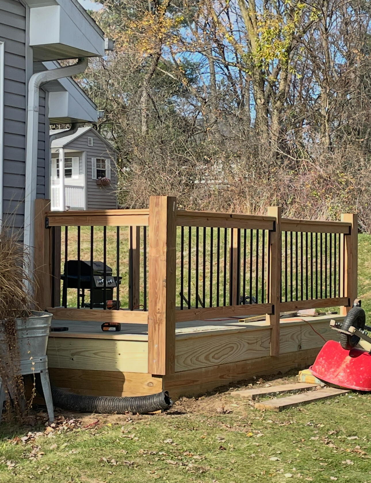 482 Fox Lane Walworth, WI 53184 - Photo 19 of 20 You will love the new 12' x 12' deck that leads to the rear yard!