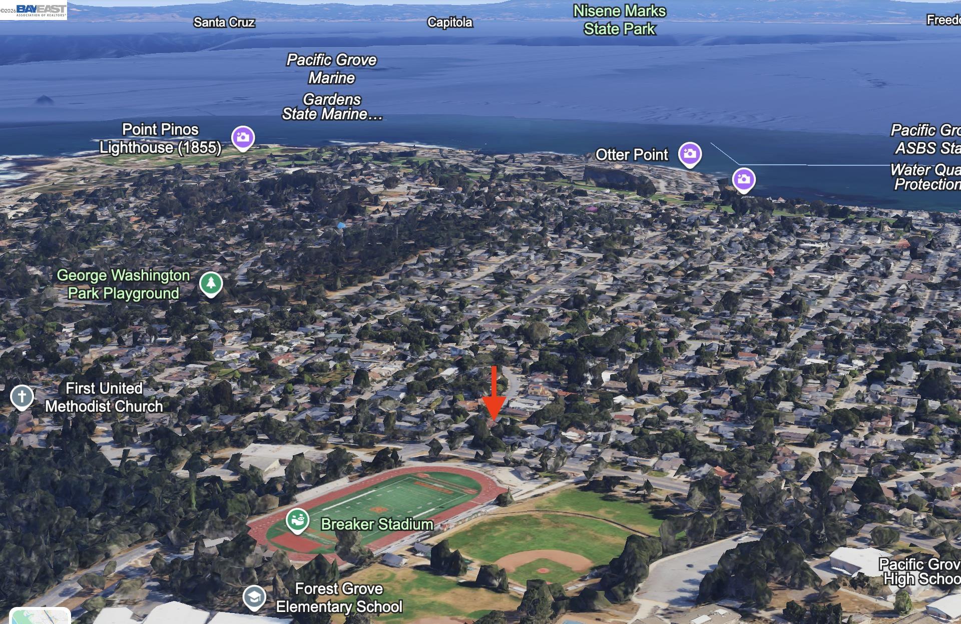 743 Marino Pines Road Pacific Grove, CA 93950 - Photo 28 of 28 a view of outdoor space with garden