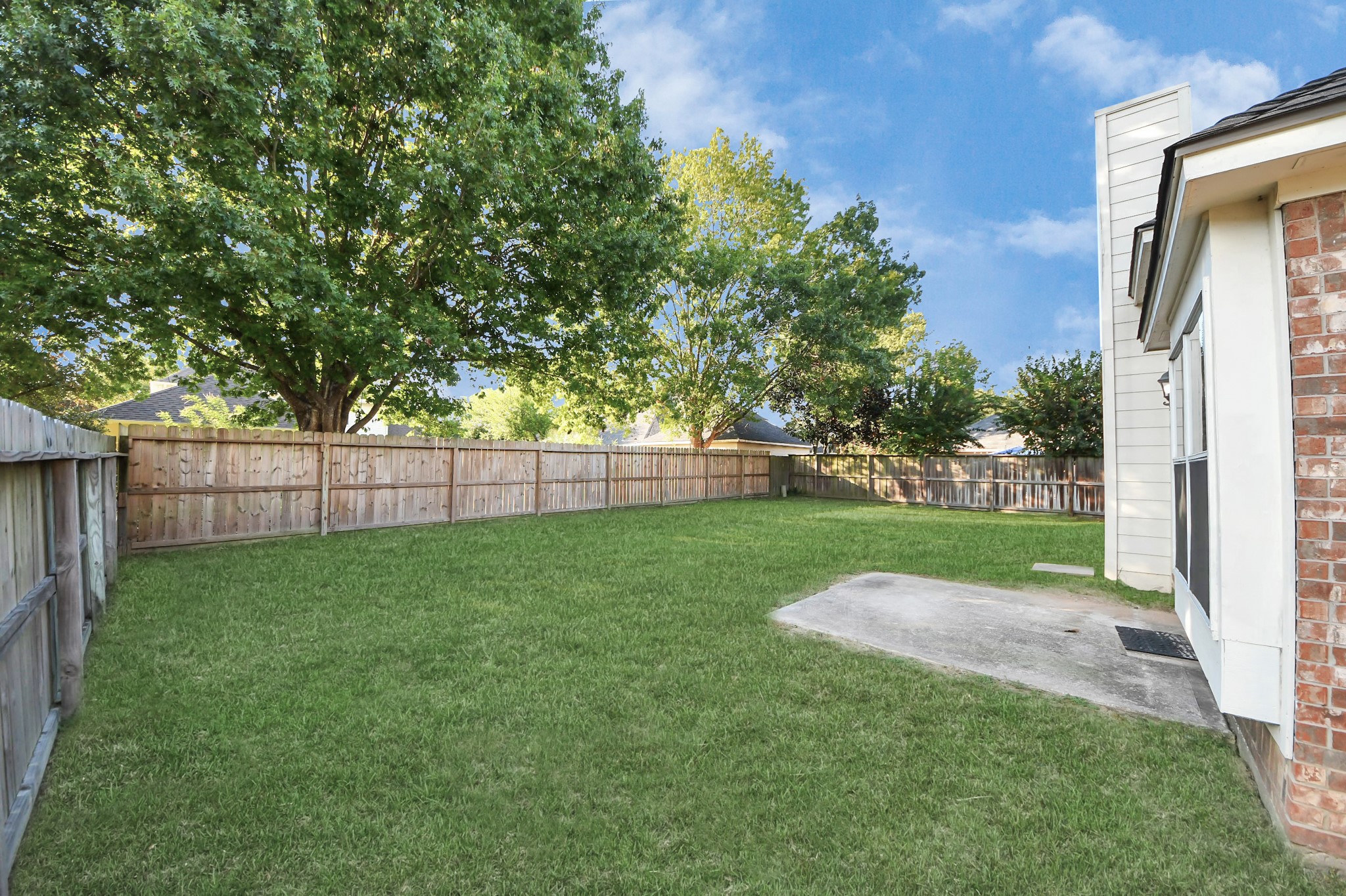 11918 Helene Court Pinehurst, TX 77362 - Photo 43 of 50 a view of a yard with a large tree