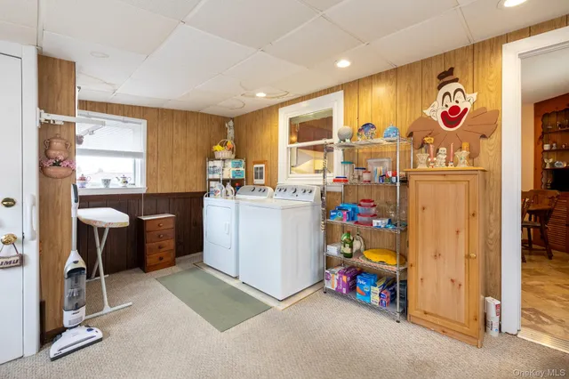 a view of storage and utility room