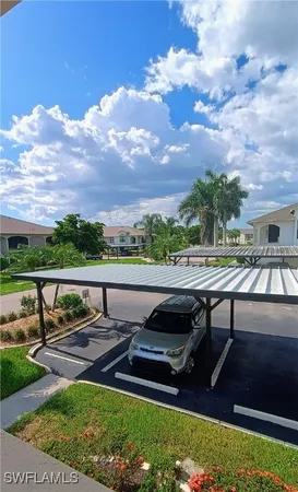 a view of a outdoor space with seating area