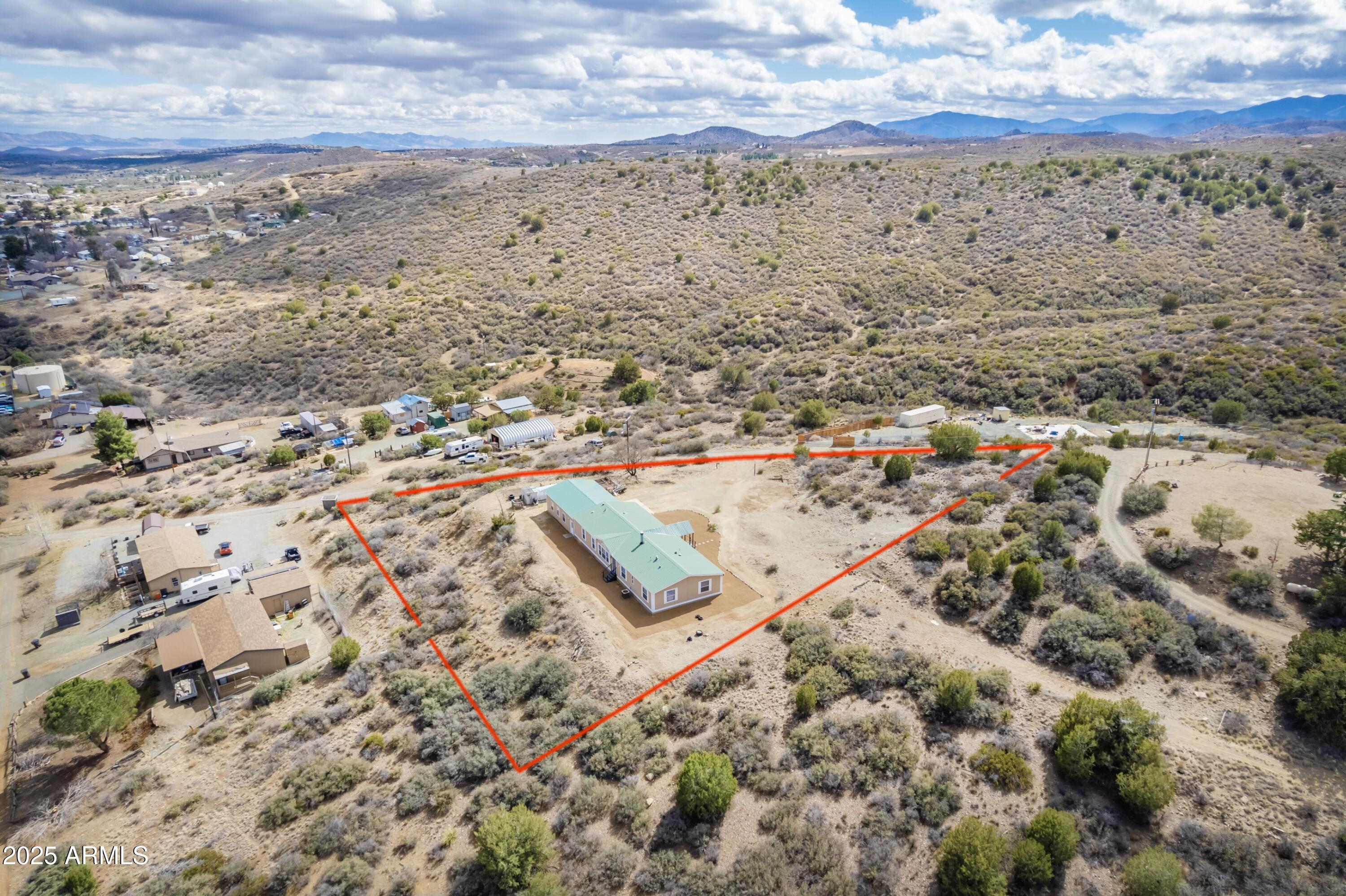 12320 Jacobs Road Mayer, AZ 86333 - Photo 35 of 37 a view of outdoor space and mountain view