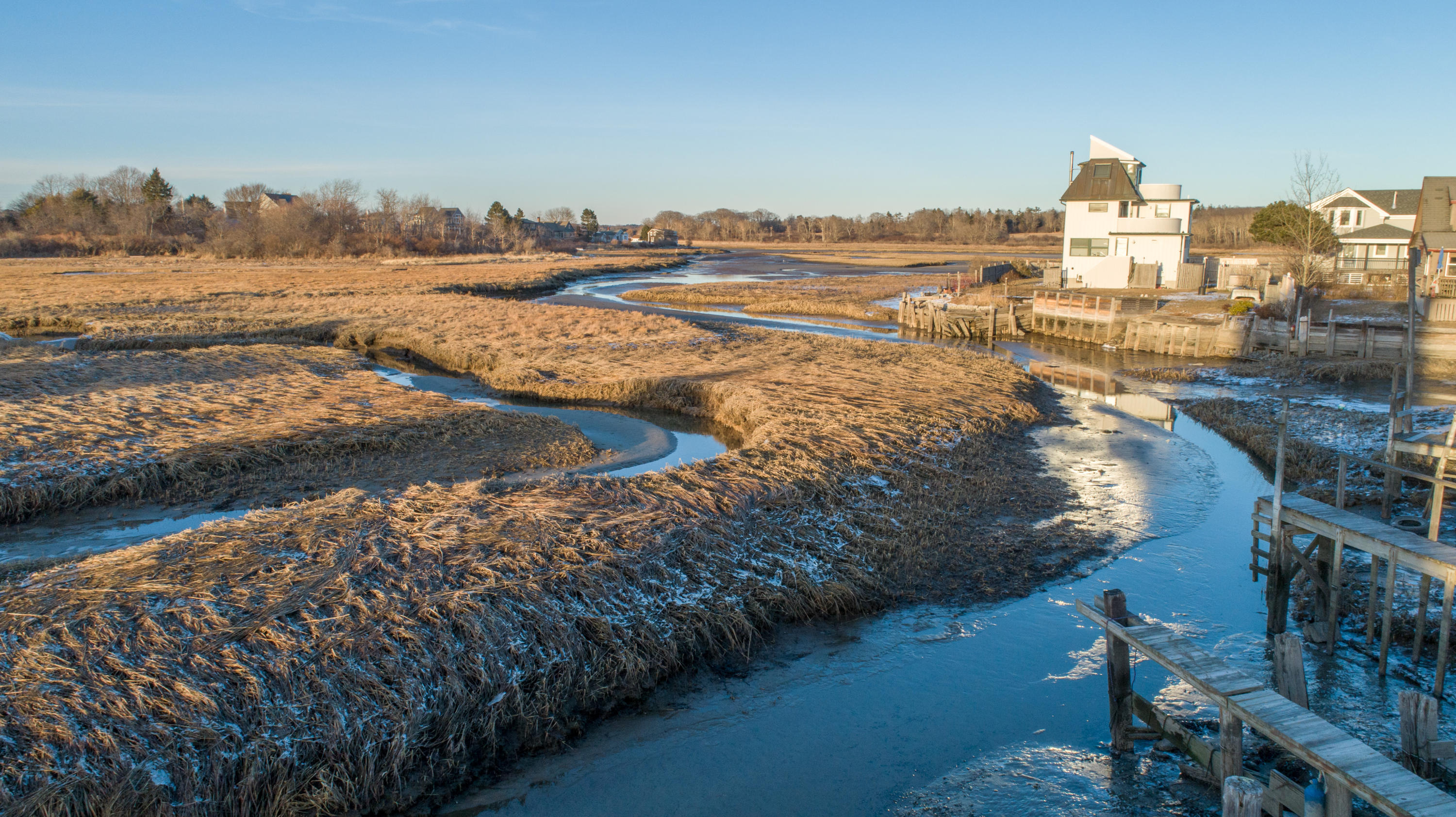 14 Shipwreck Road Scarborough, ME 04074 - Photo 44 of 46 14 Shipwreck Road Scarborough - Aerial-2