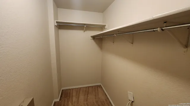 a view of walk in closet
