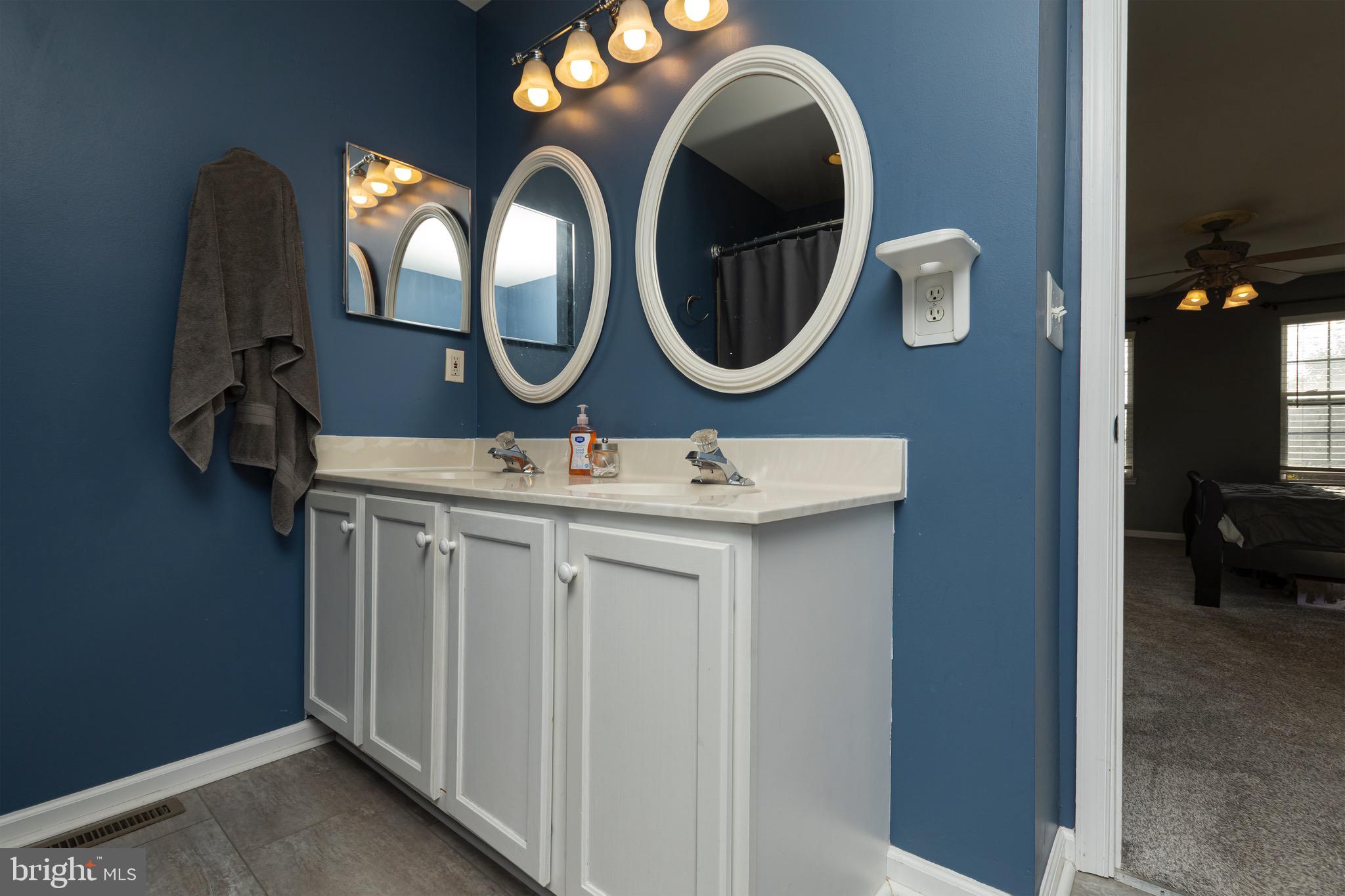 27 Basalt Street Townsend, DE 19734 - Photo 26 of 45 a bathroom with a sink and a mirror