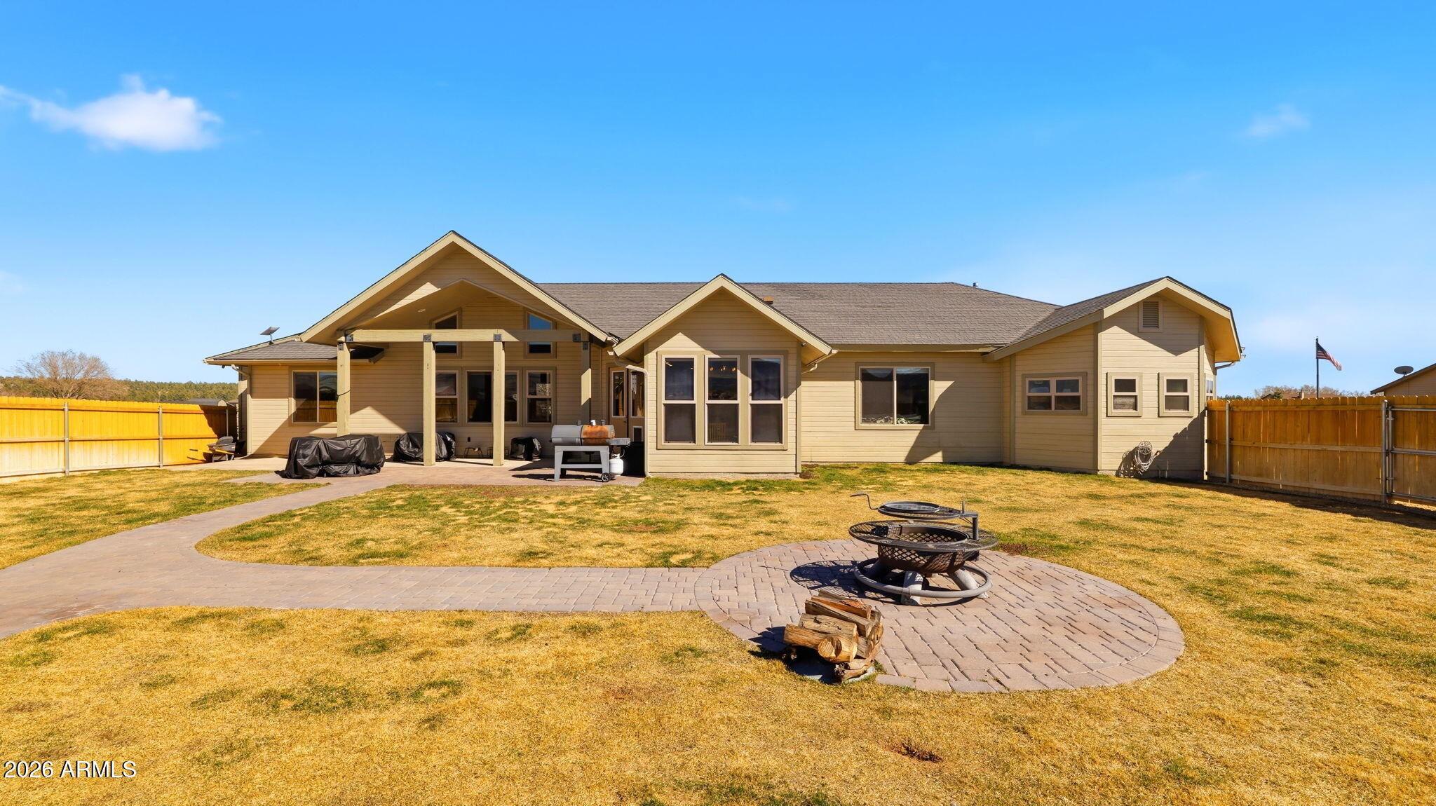 9630 North Aldrich Road Flagstaff, AZ 86004 - Photo 34 of 47 a view of a house with snow on the background