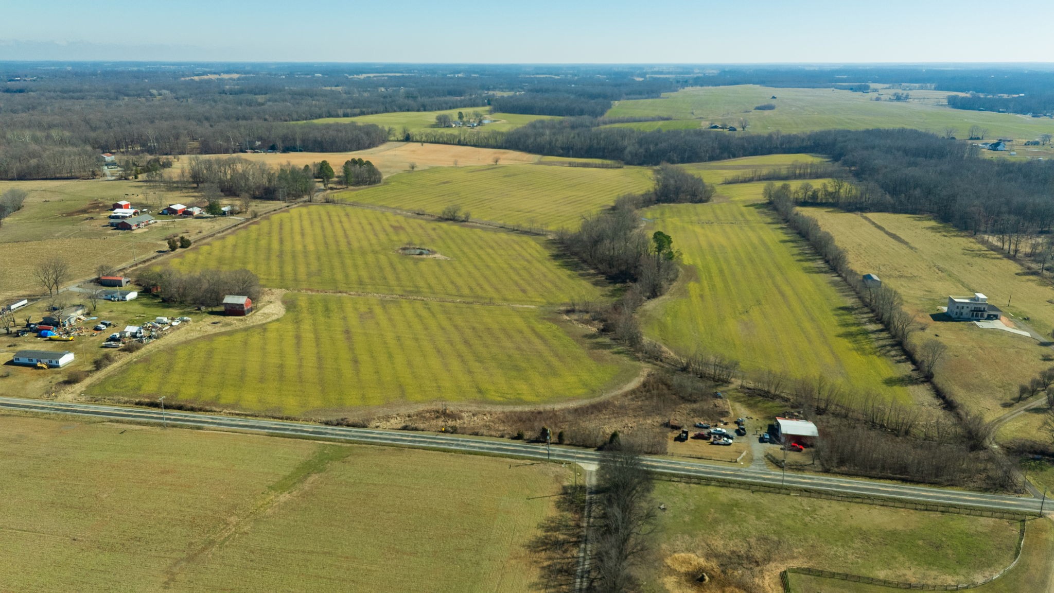 1902 Kinneys Road Adams, TN 37010 - Photo 56 of 59 an aerial view of residential houses with outdoor space
