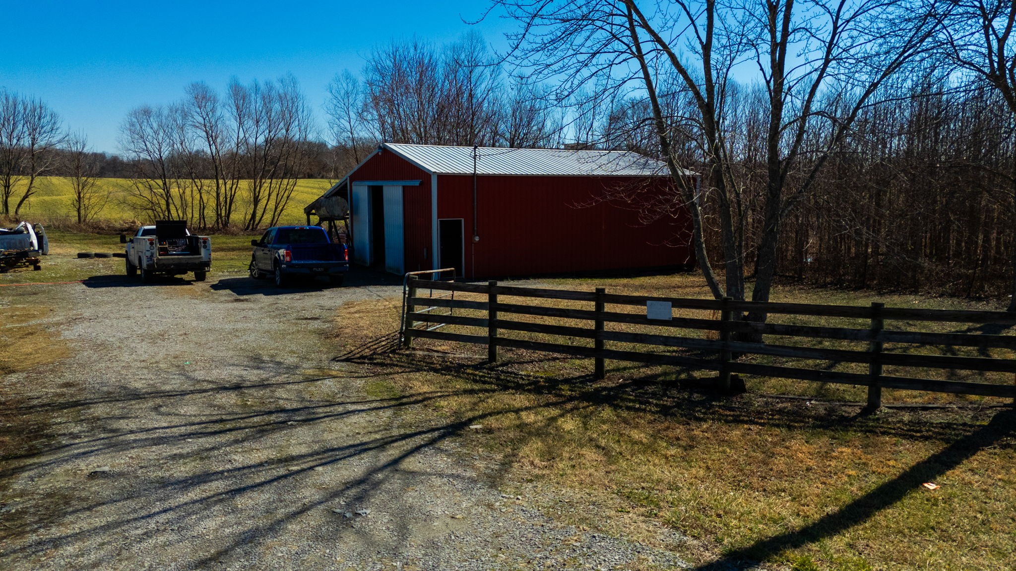 1902 Kinneys Road Adams, TN 37010 - Photo 10 of 59 a view of backyard with wooden fence