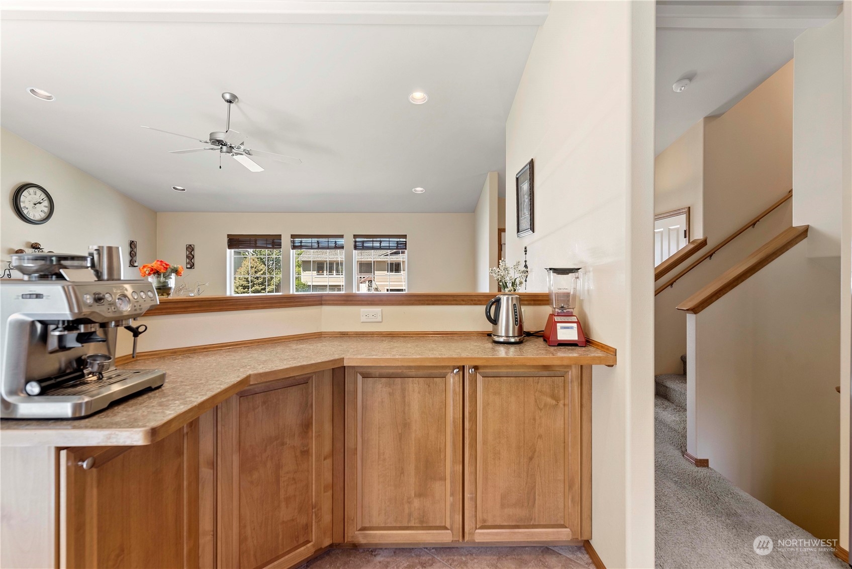 547 Saddle Rock Loop Wenatchee, WA 98801 - Photo 12 of 36 a kitchen with stainless steel appliances granite countertop a sink and cabinets