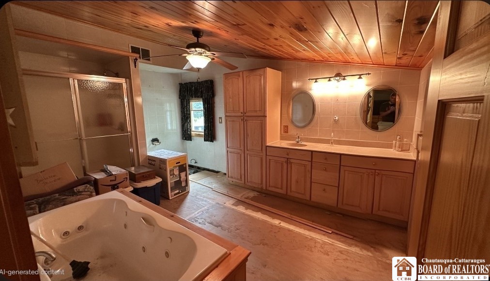 8509 West Hill Road Allen, NY 14711 - Photo 32 of 48 Primary Bath- Unfinished