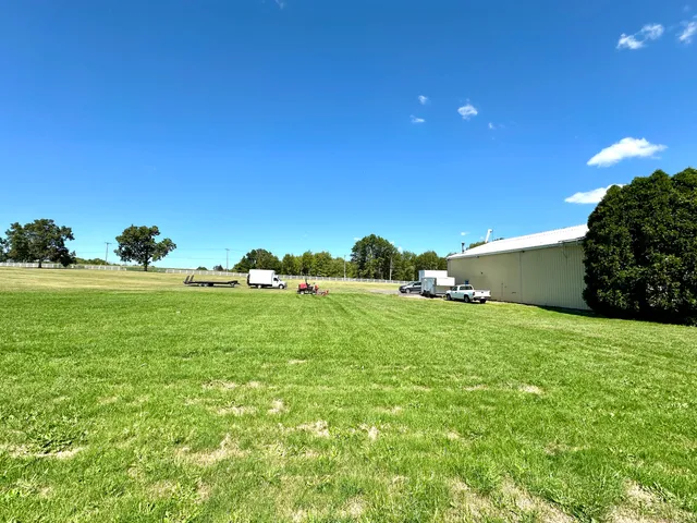 a view of an outdoor space and yard
