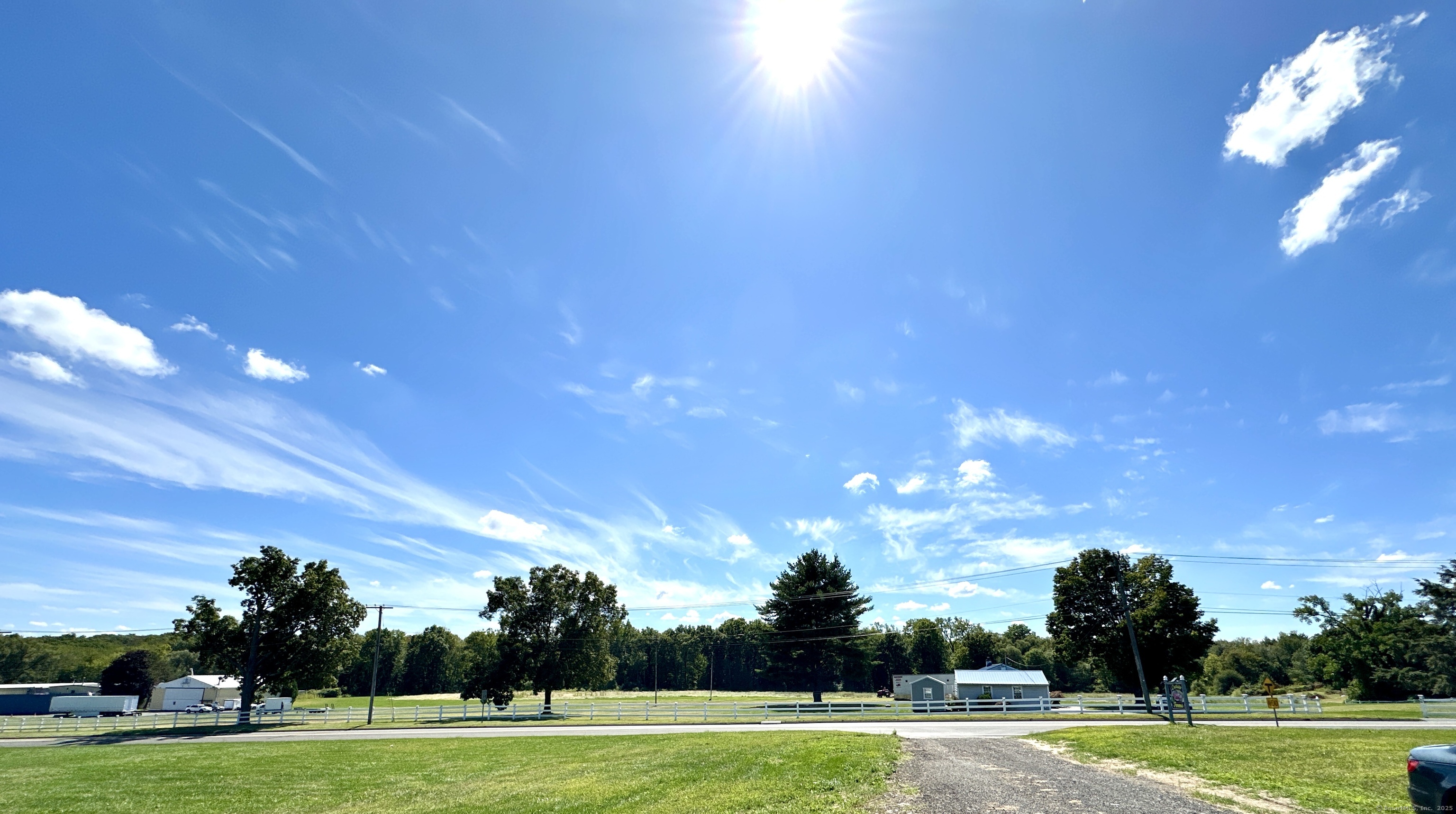 10 Russell Road East Granby, CT 06026 - Photo 21 of 30 a view of a big yard with a large trees