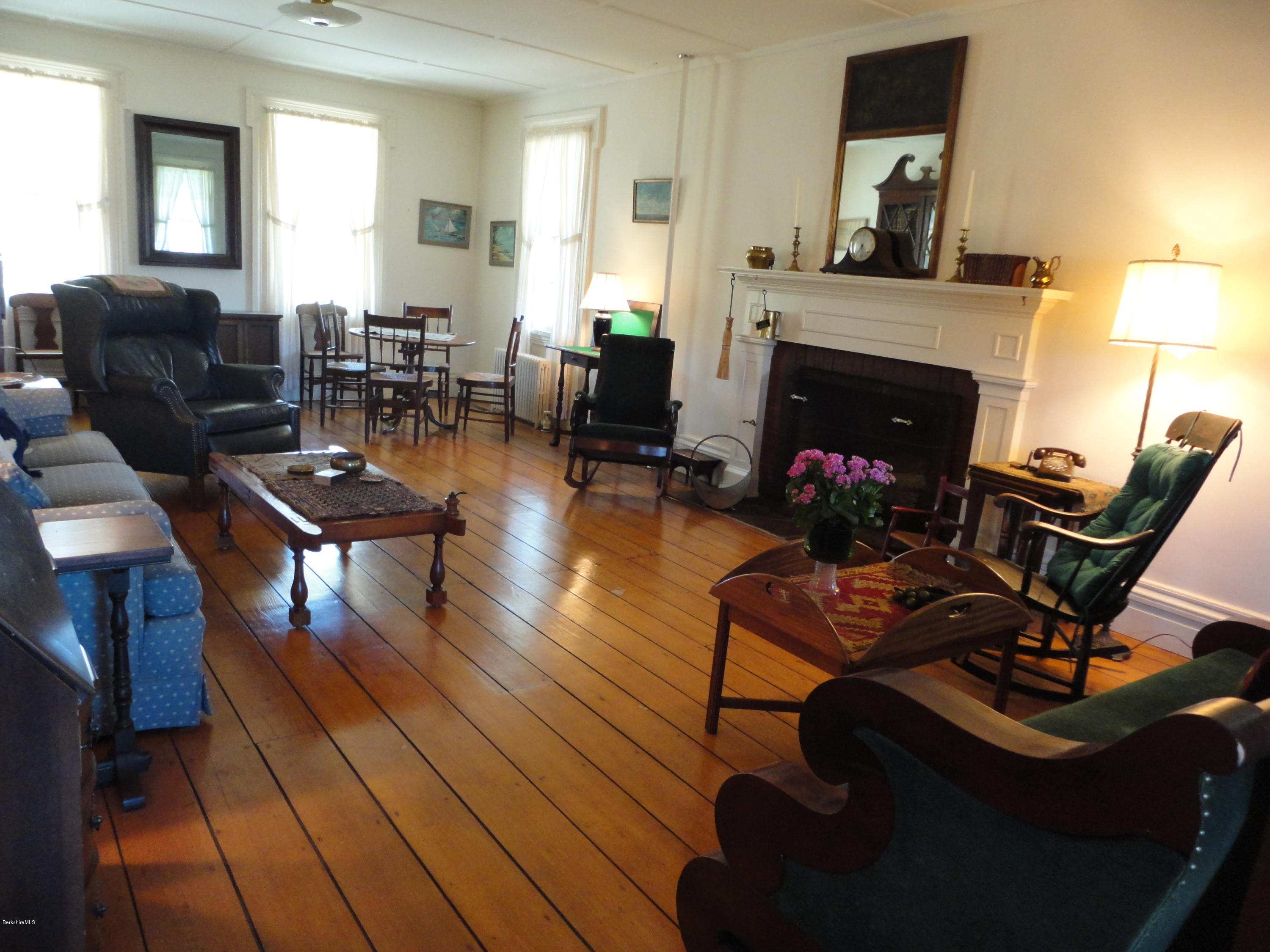 25 West Center Road West Stockbridge, MA 01266 - Photo 21 of 30 living room with fireplace