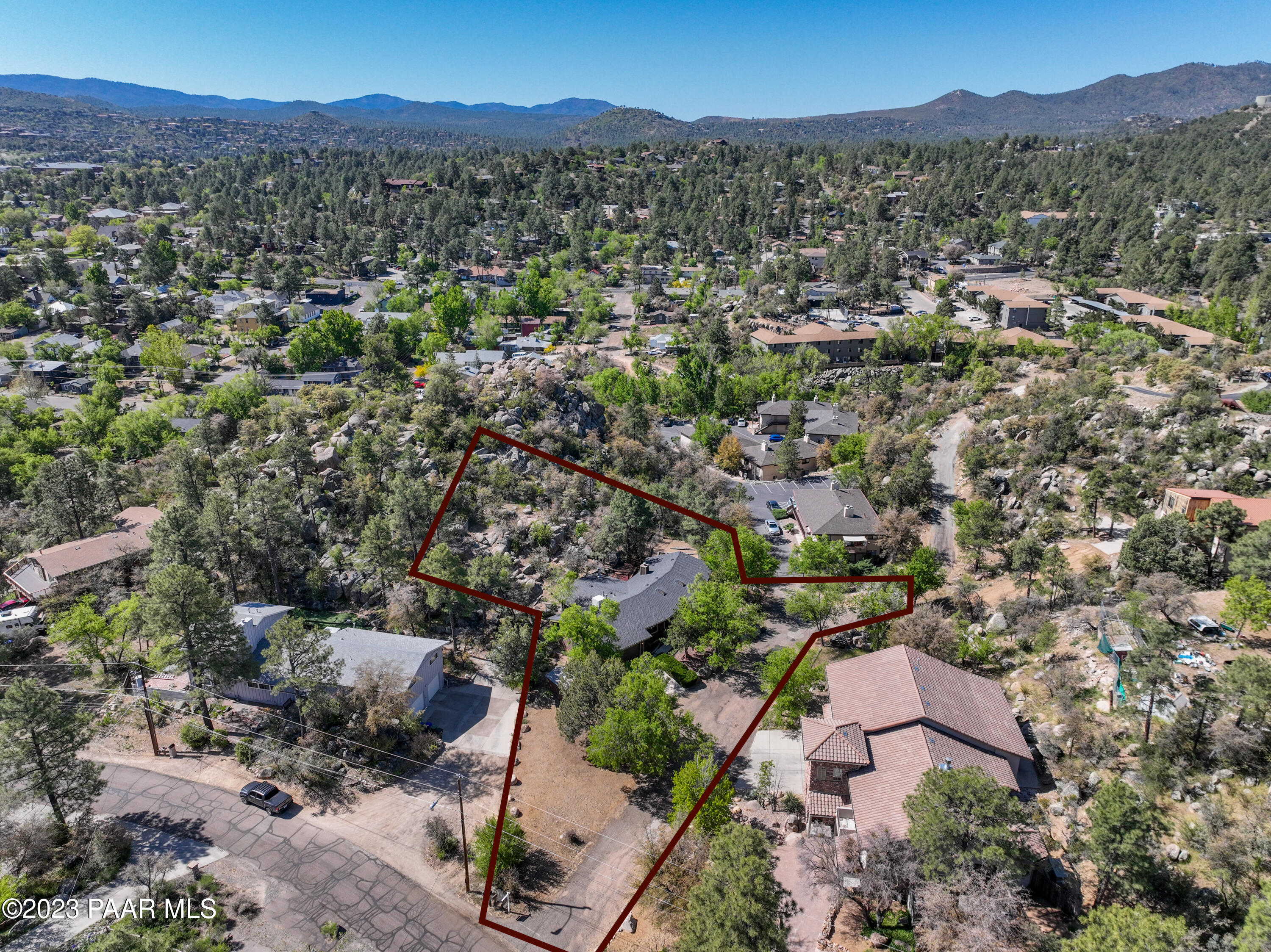 795 Norris Road Prescott, AZ 86305 - Photo 53 of 56 Aerial Overview 1