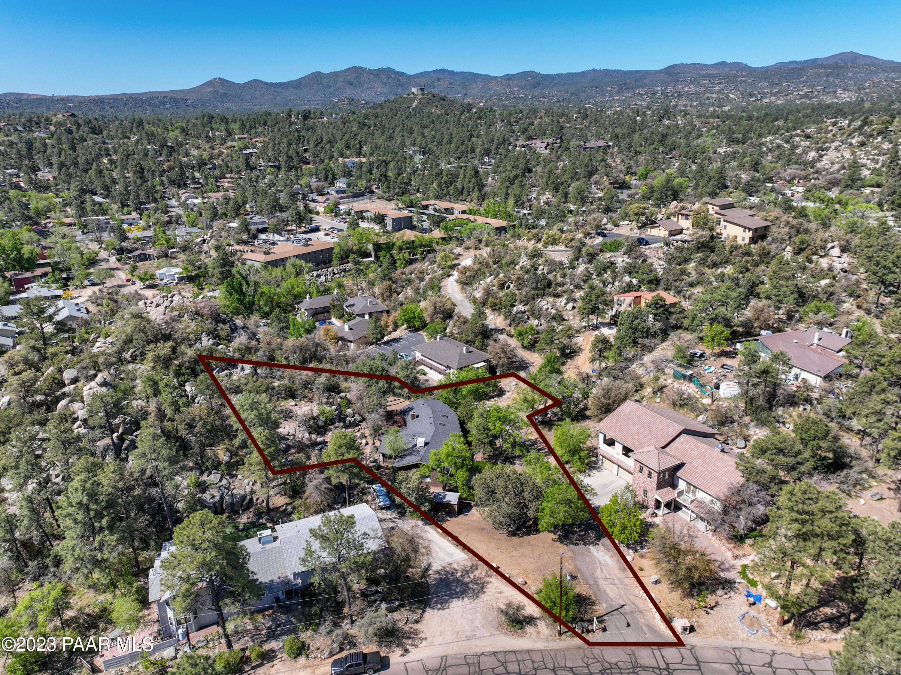795 Norris Road Prescott, AZ 86305 - Photo 54 of 56 Aerial Overview 2