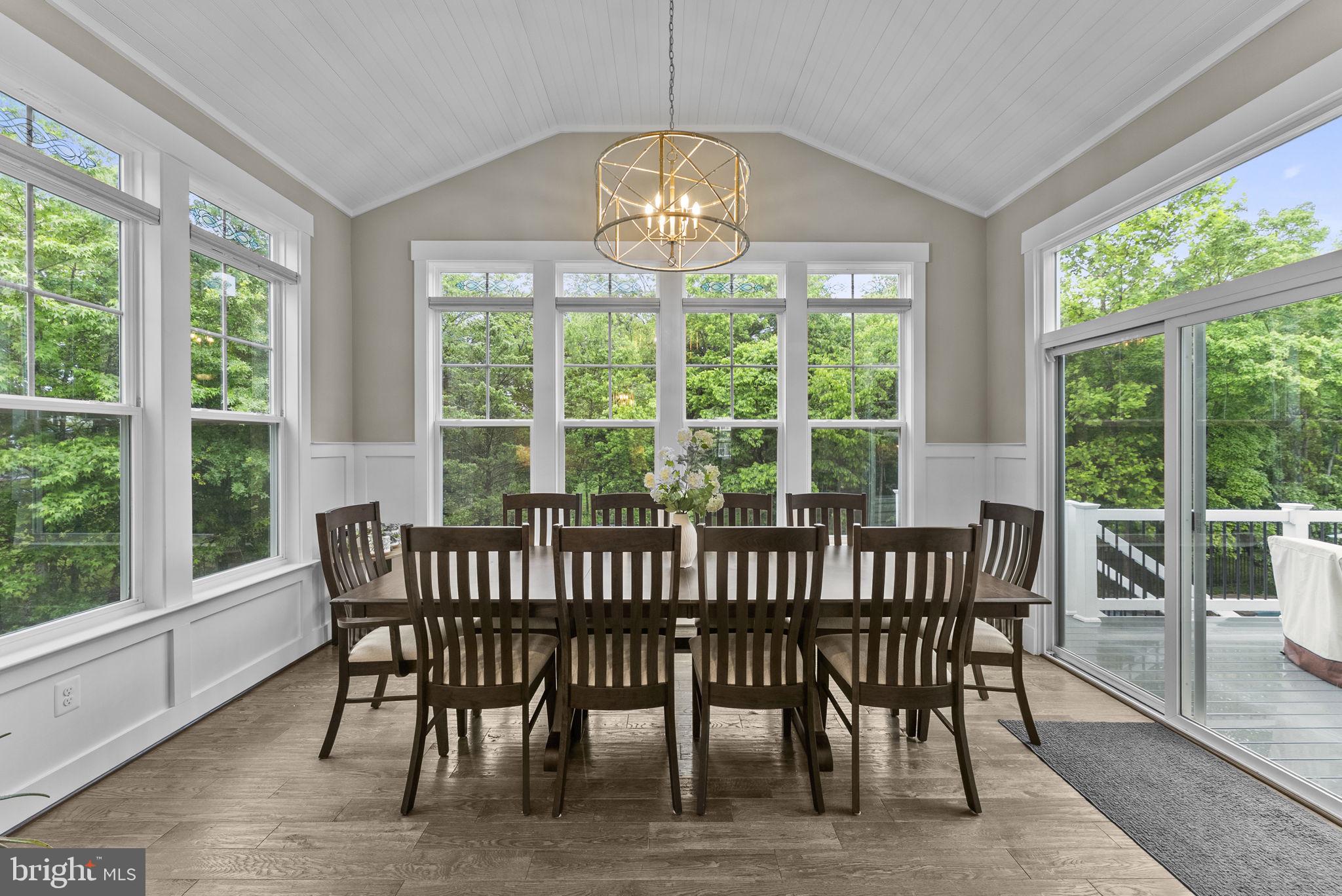 9801 Thoroughbred Road Warrenton, VA 20187 - Photo 46 of 119 Sunroom leads out to deck and pool