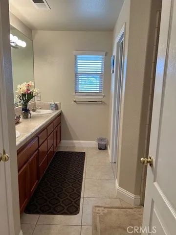 a view of a car in garage