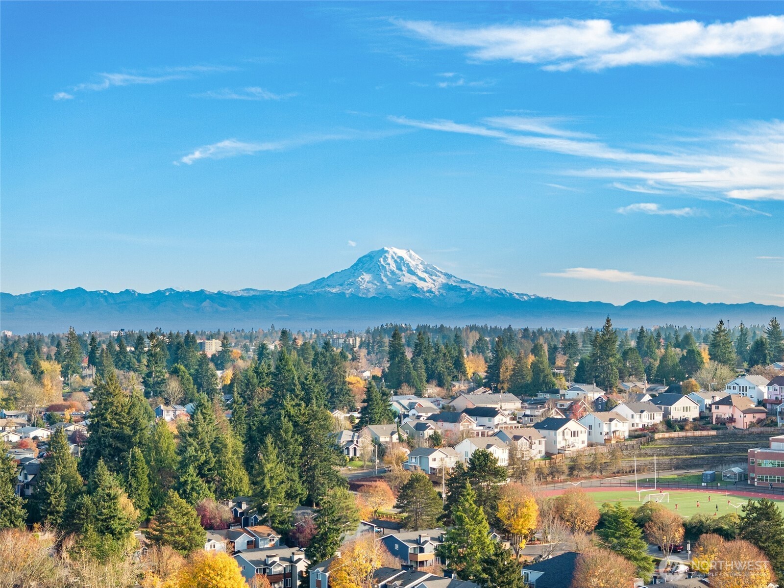 4609 North Vassault Street Tacoma, WA 98407 - Photo 34 of 37 a view of a city with lake view