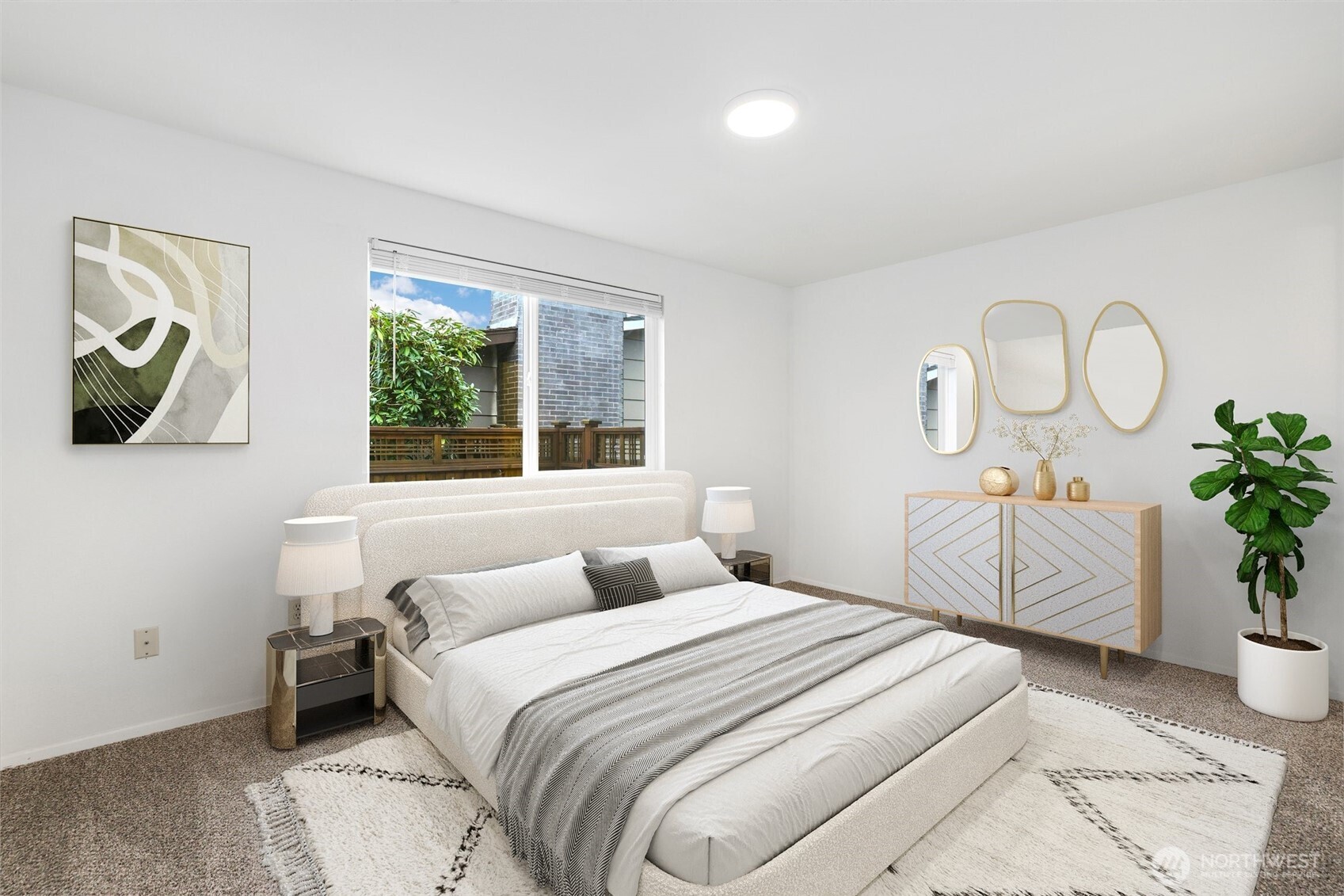 4609 North Vassault Street Tacoma, WA 98407 - Photo 36 of 37 a bedroom with a bed and a window