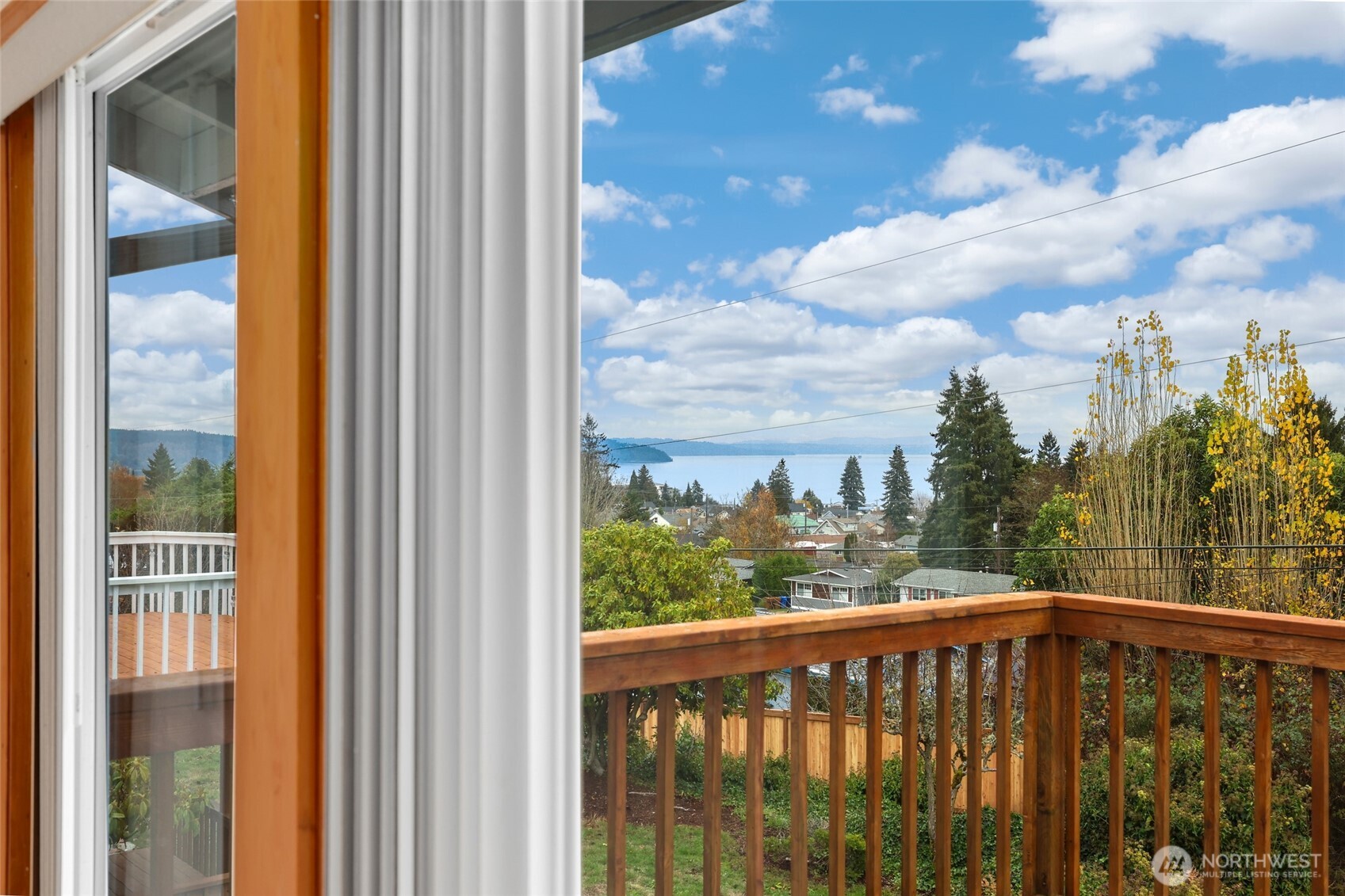 4609 North Vassault Street Tacoma, WA 98407 - Photo 7 of 37 a view of a balcony with an outdoor space