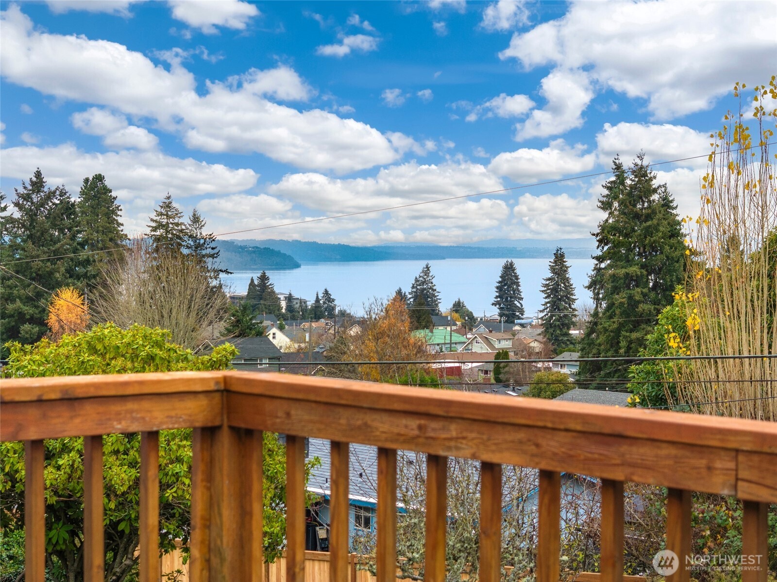 4609 North Vassault Street Tacoma, WA 98407 - Photo 10 of 37 a view of a street from a balcony
