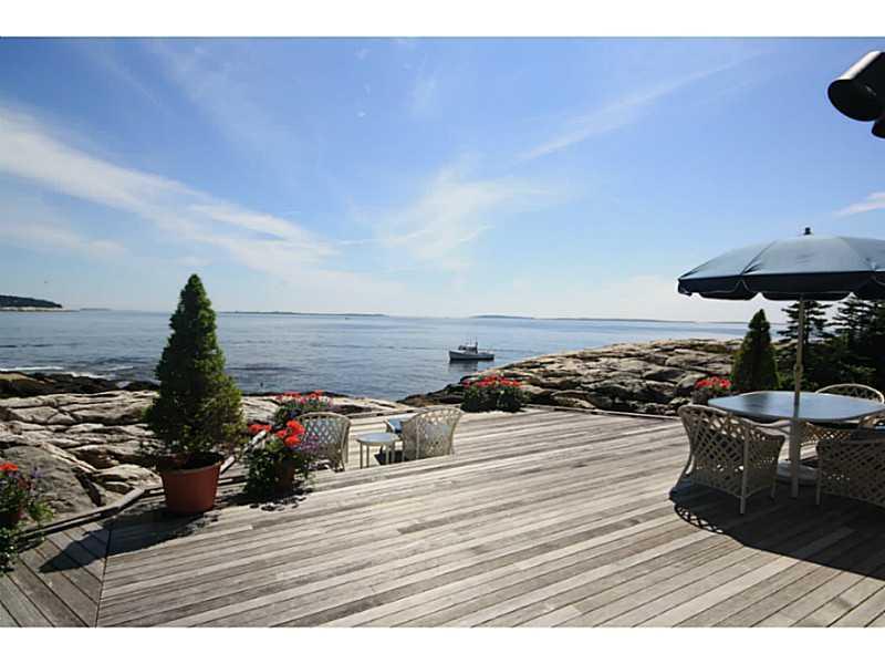 52 Blair Road Southport, ME 04576 - Photo 16 of 17 Patio/Deck. Fabulous waterside deck