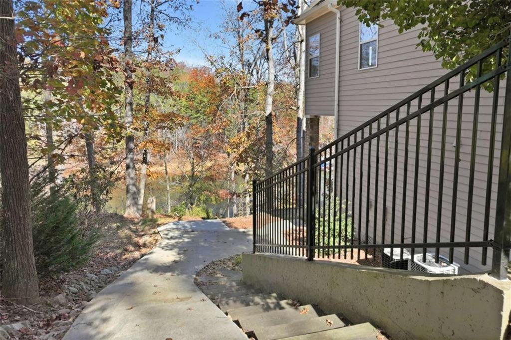 5264 Laurel Circle Gainesville, GA 30506 - Photo 43 of 47 a view of a backyard with a trees