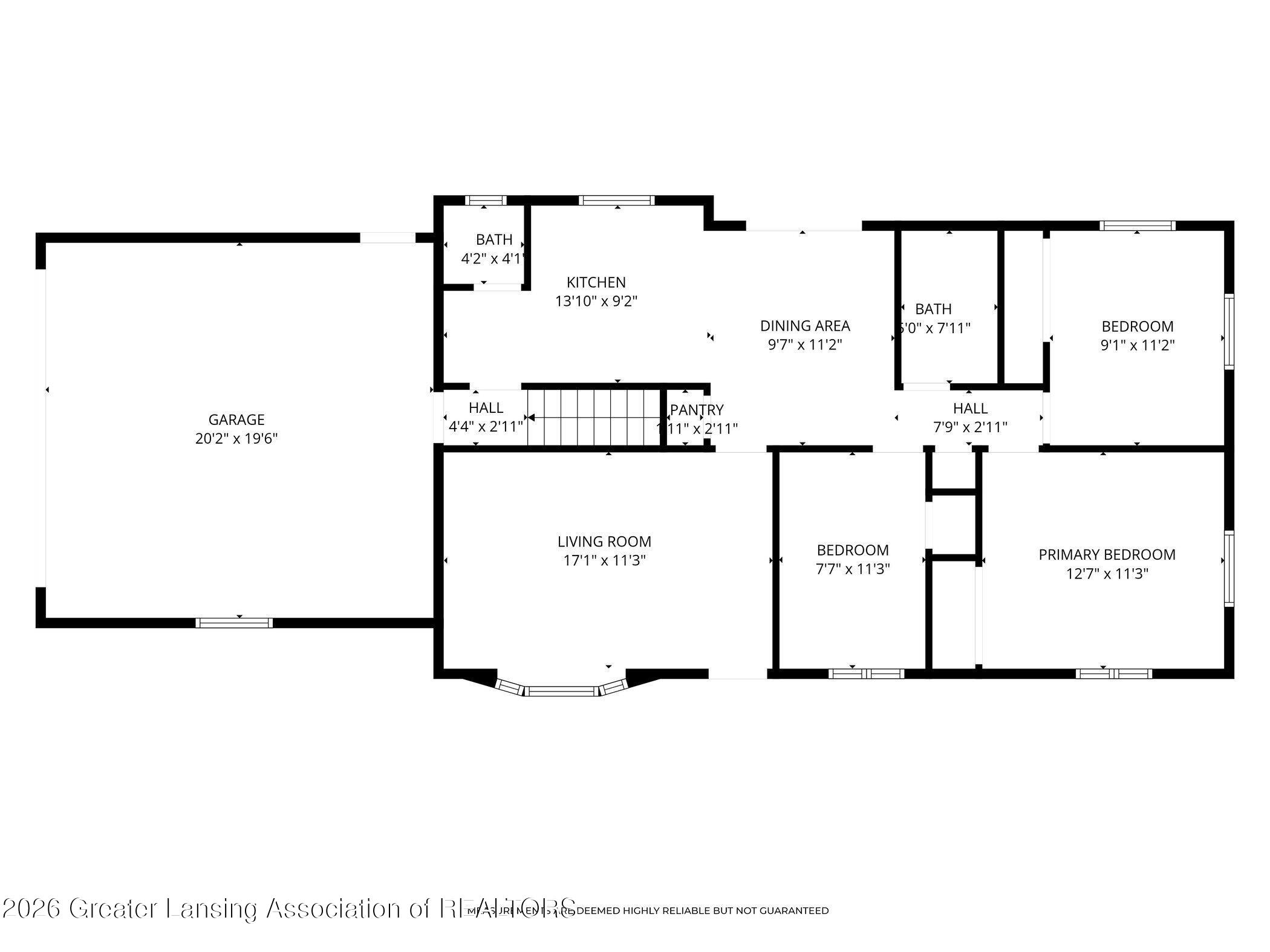 2954 Dobie Road Mason, MI 48854 - Photo 42 of 42 2nd_floor_2954_dobie_road_mason_with_dim