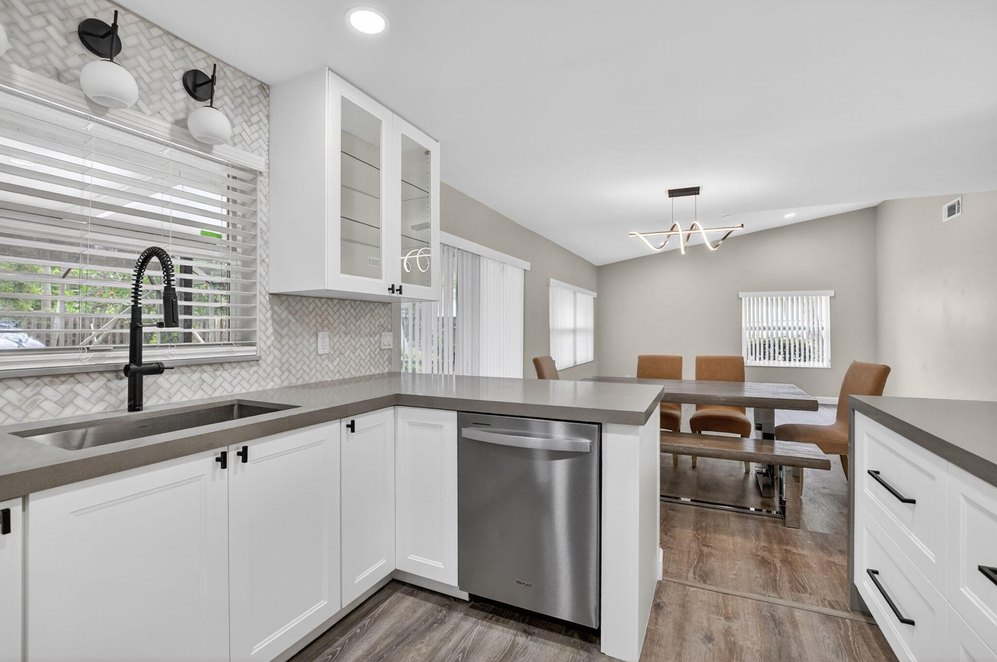 3068 Northwest 25th Way Boca Raton, FL 33434 - Photo 4 of 32 Kitchen to Dining / Living