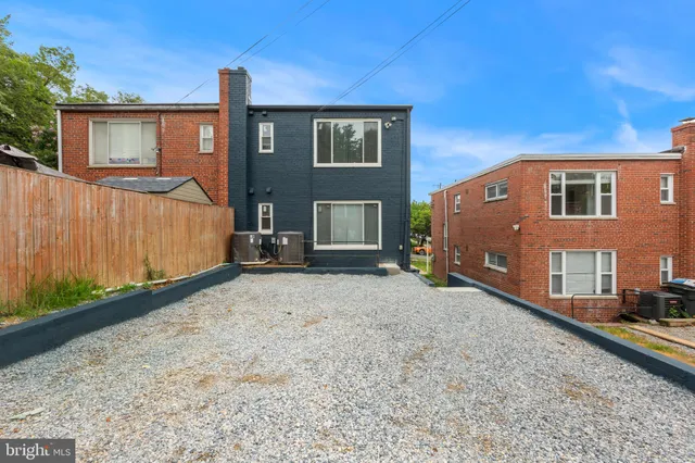 a backyard of a house