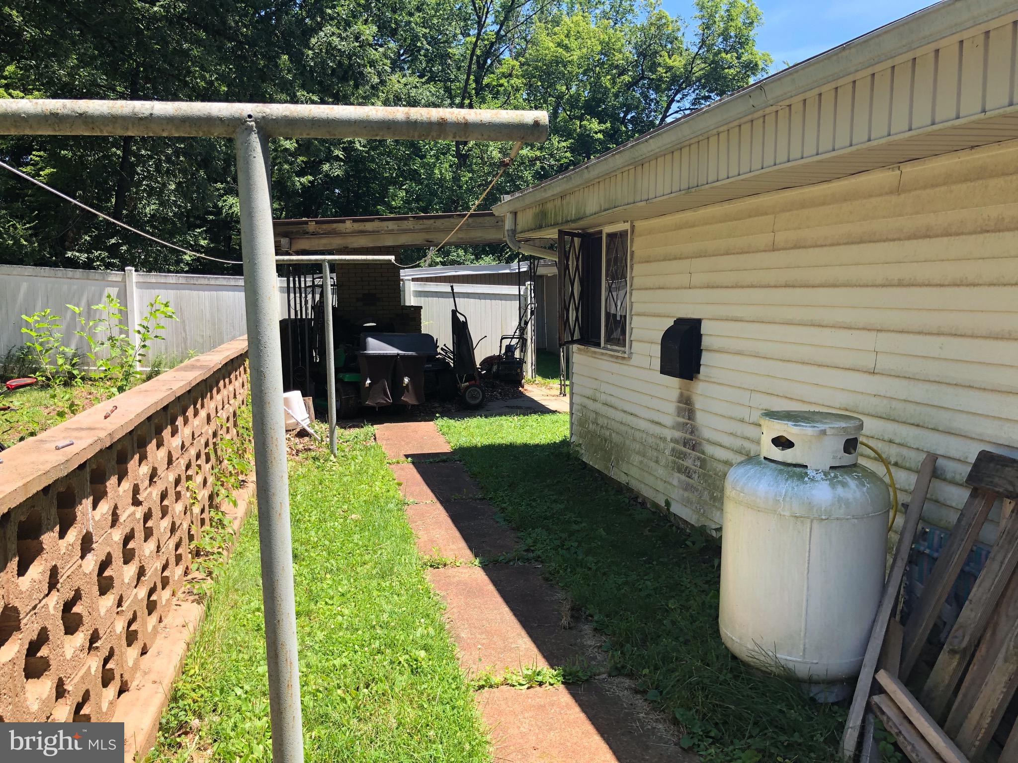 290 Horseshoe Trail Road Denver, PA 17517 - Photo 15 of 15 Rear of home Walkway to Patio Summer View