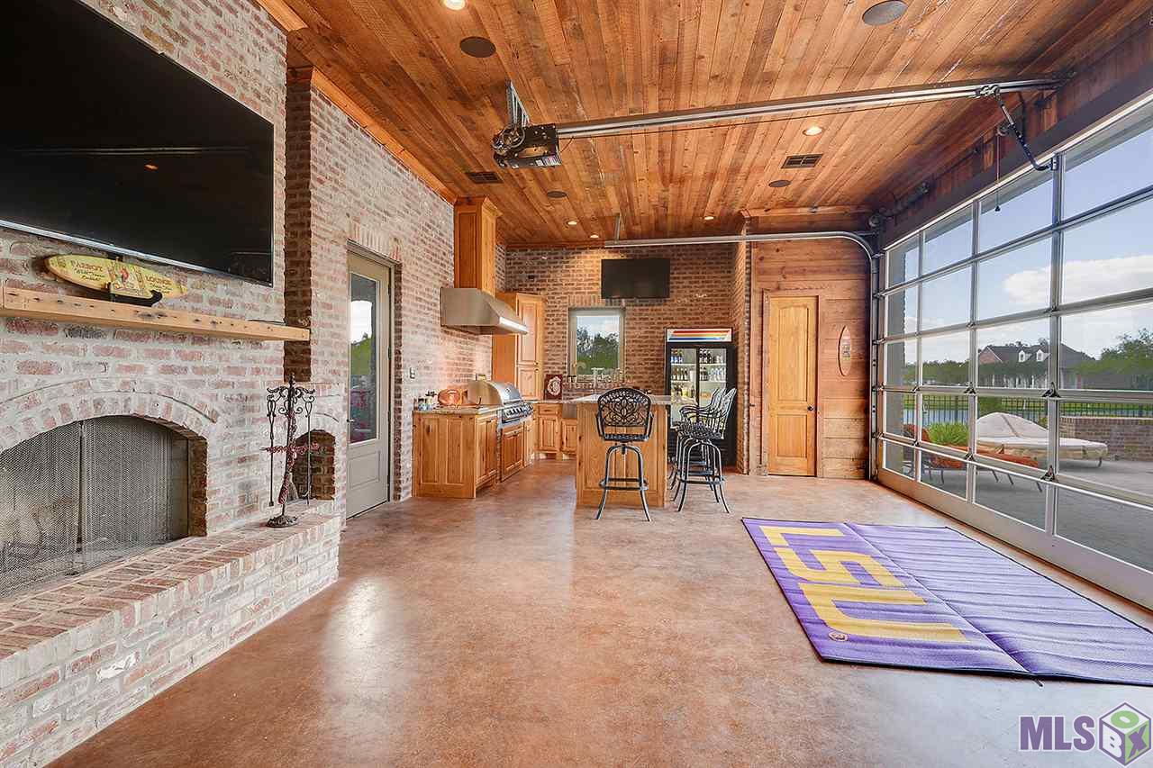 25837 Wax Road Denham Springs, LA 70726 - Photo 29 of 44 Party Room-Indoor/Exterior Kitchen