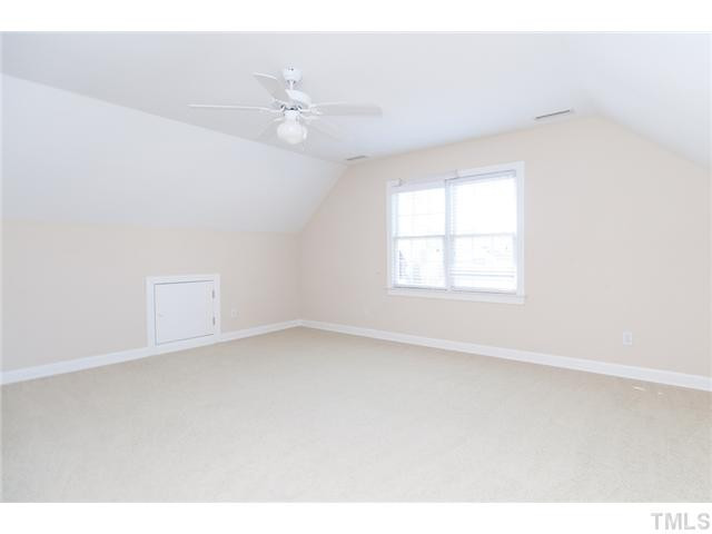 3902 Sterling Ridge Lane Durham, NC 27707 - Photo 17 of 22 Additional Third Level Bonus or 5th bedroom Bonus Room