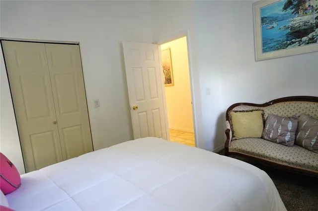 a en suite bathroom with a toilet