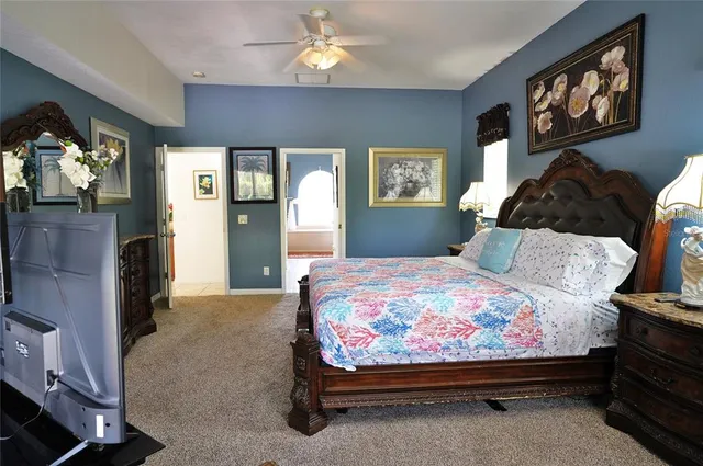 a room with a sink and a mirror