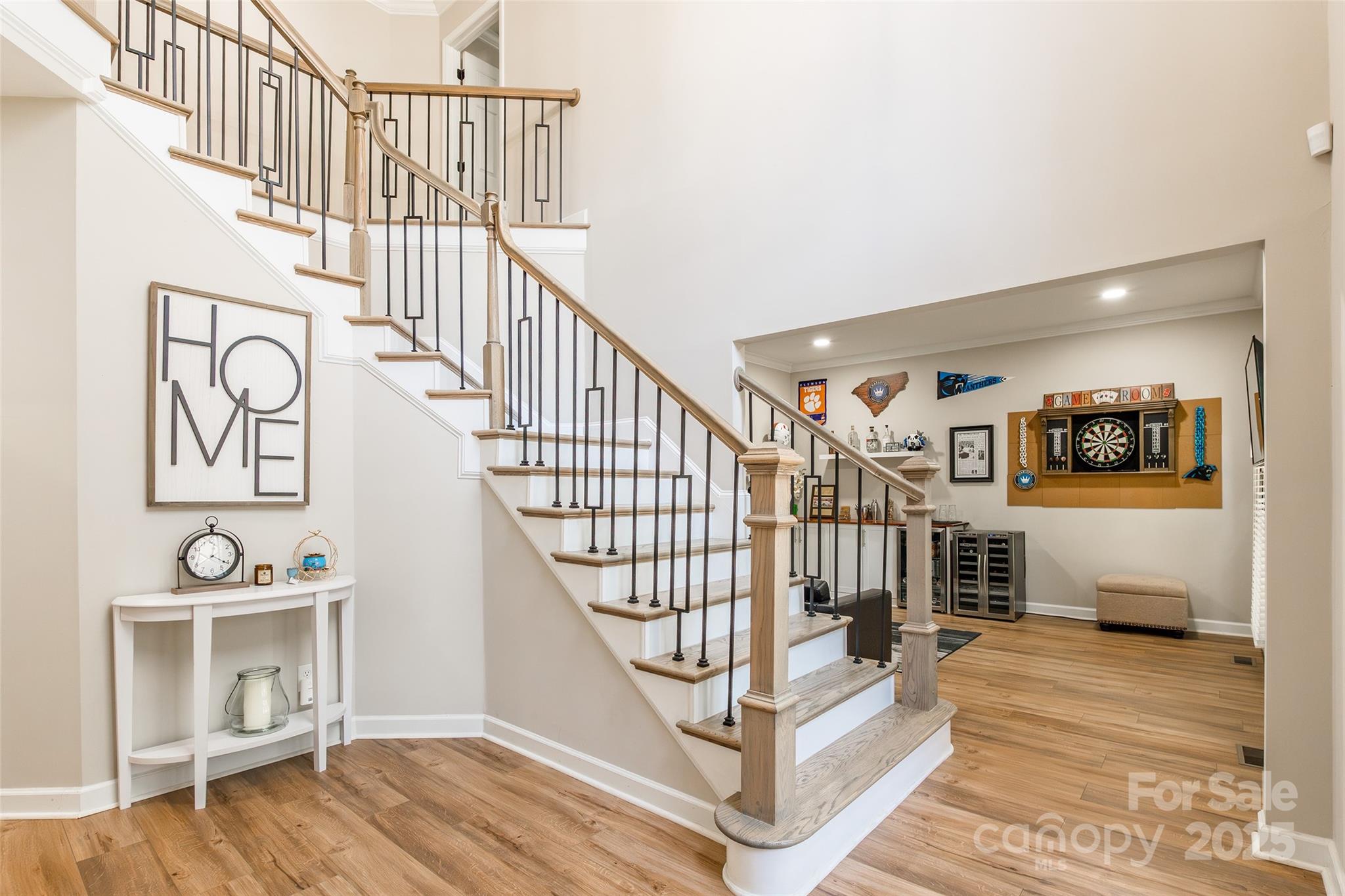 715 Portpatrick Place Fort Mill, SC 29708 - Photo 3 of 48 a view of entryway livingroom and hall with wooden floor