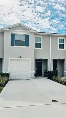 a front view of house with yard